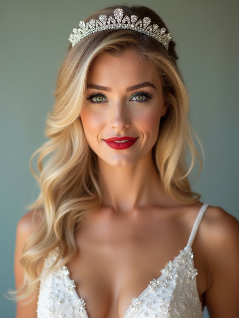 crowned bridal hairstyle inspiration