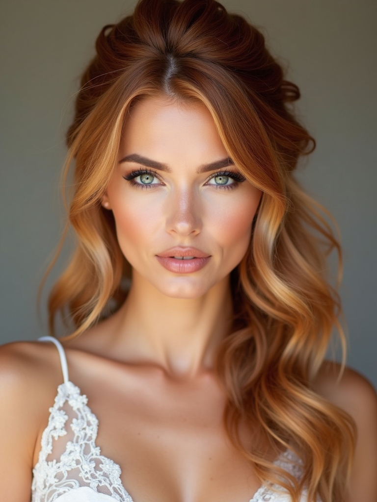 curls sleek strands volume