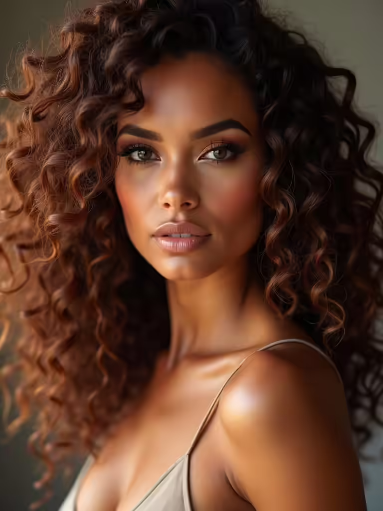 curly hairstyles for engagement