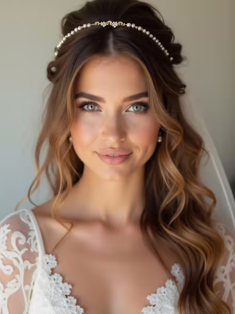 delicate accessories for half up