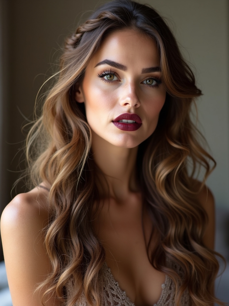 delicate waterfall braid styles