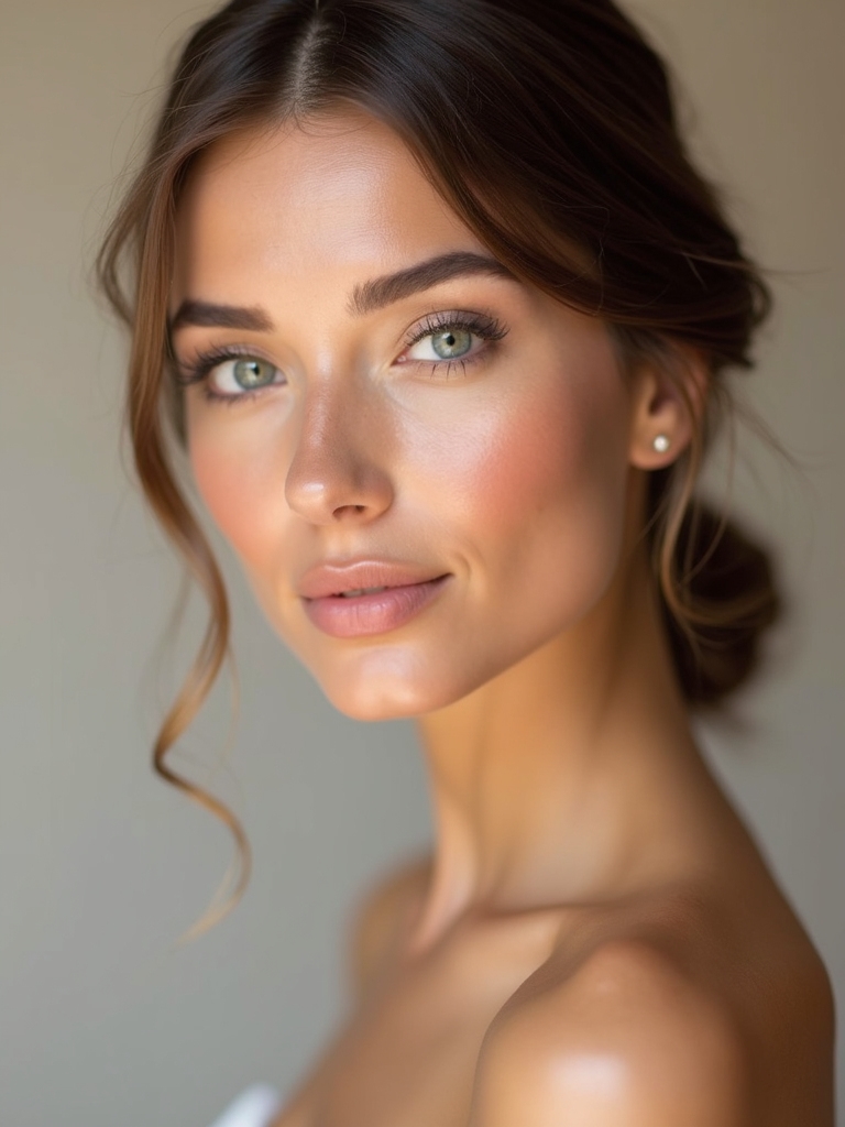 dewy radiant wedding makeup