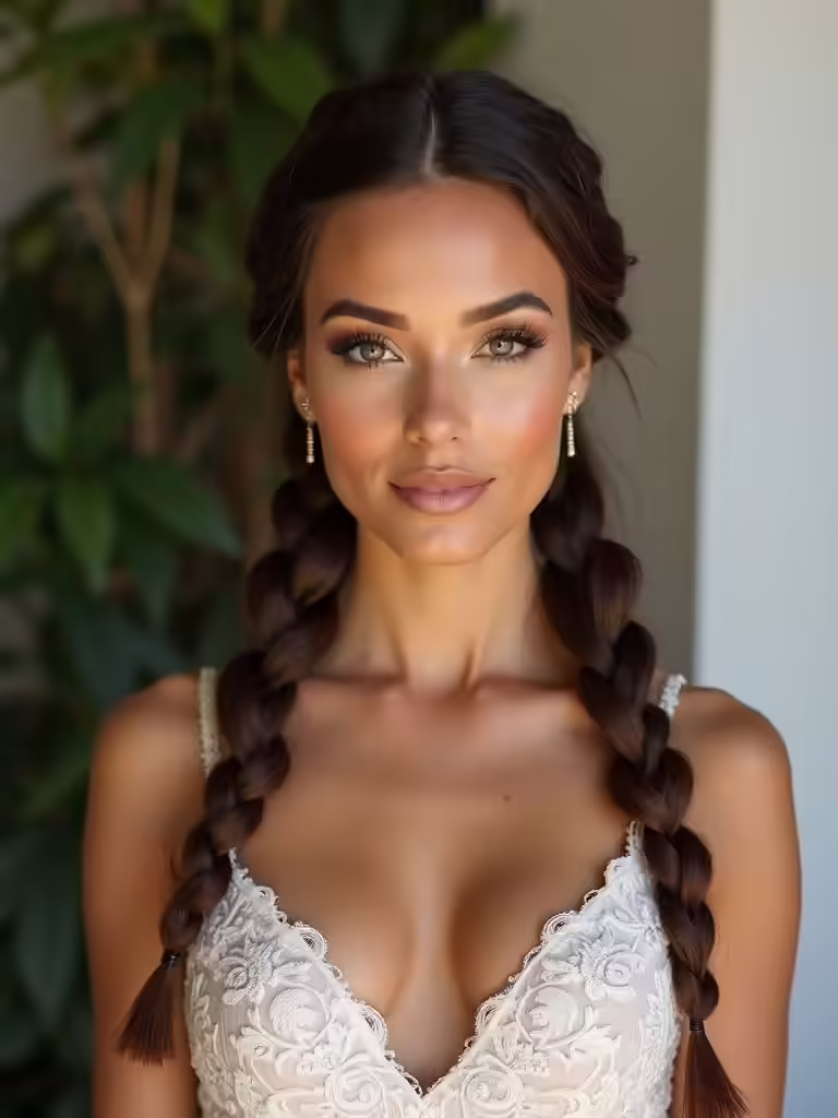 durable elegant bridal braids