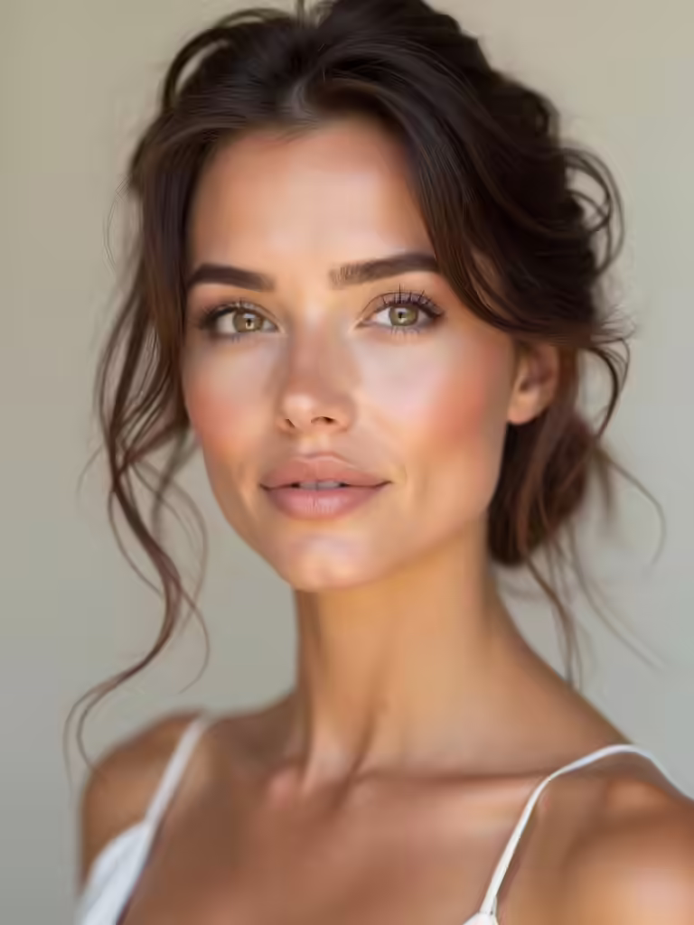 effortless airy bridal makeup