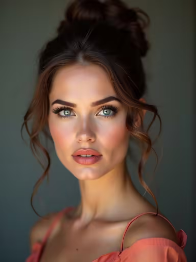 effortless airy bun style