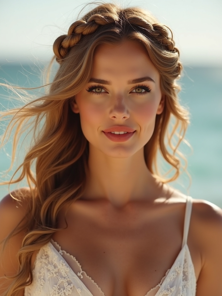 effortless boho braided crown