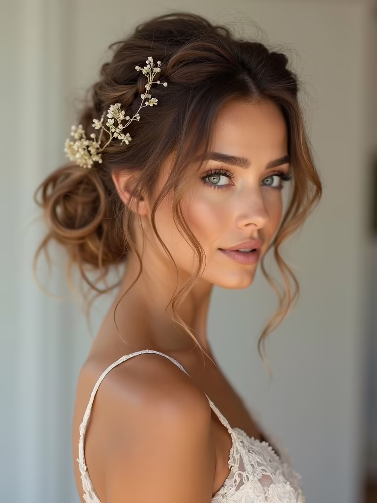 effortless boho bridal style