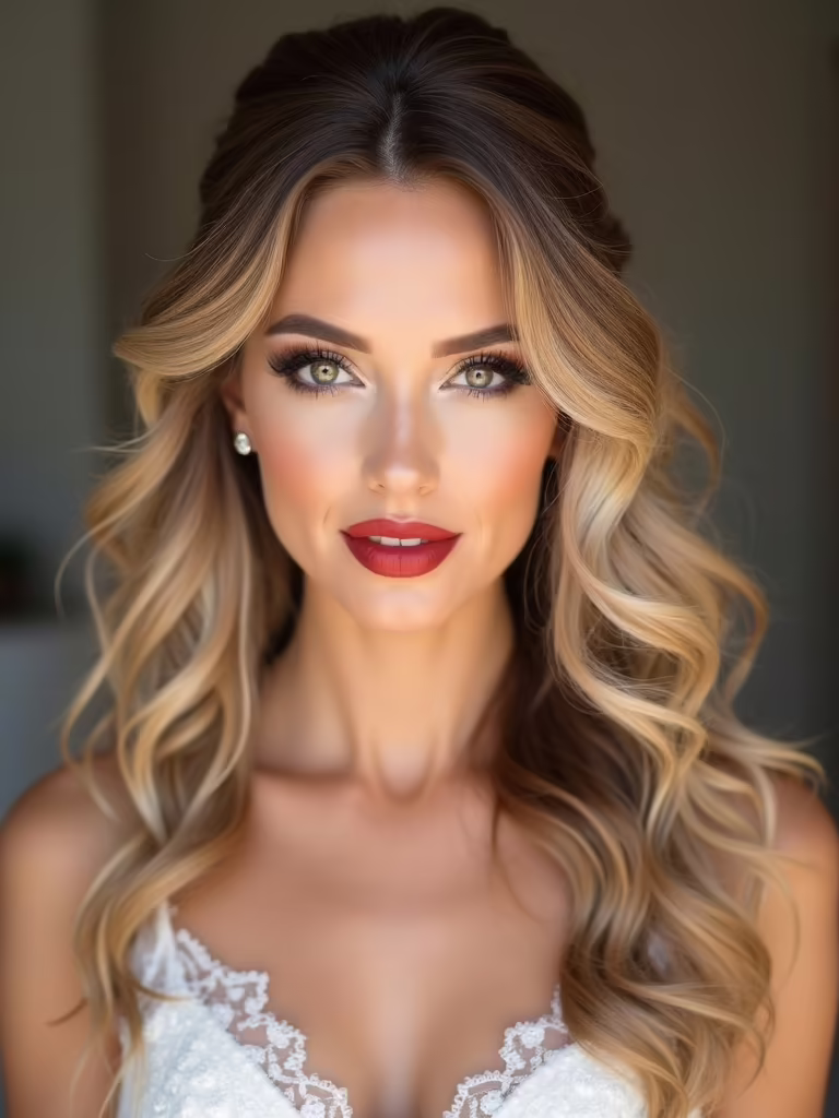 effortless boho tossed curls