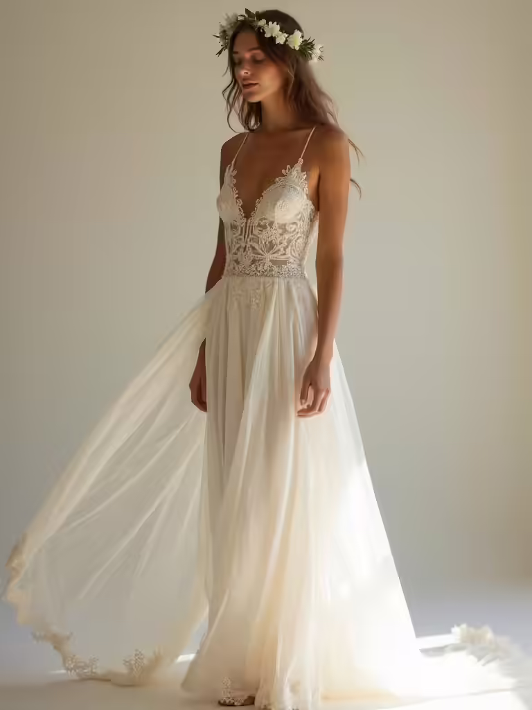 effortless boho wedding elegance