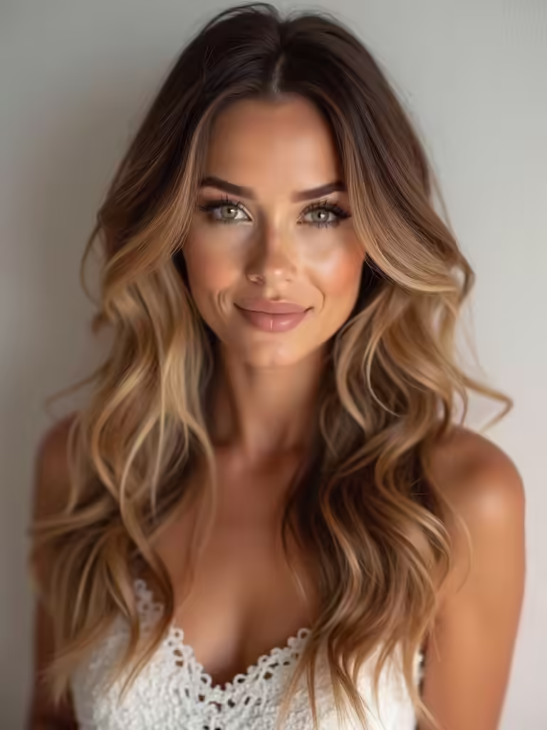 effortless bridal hair waves