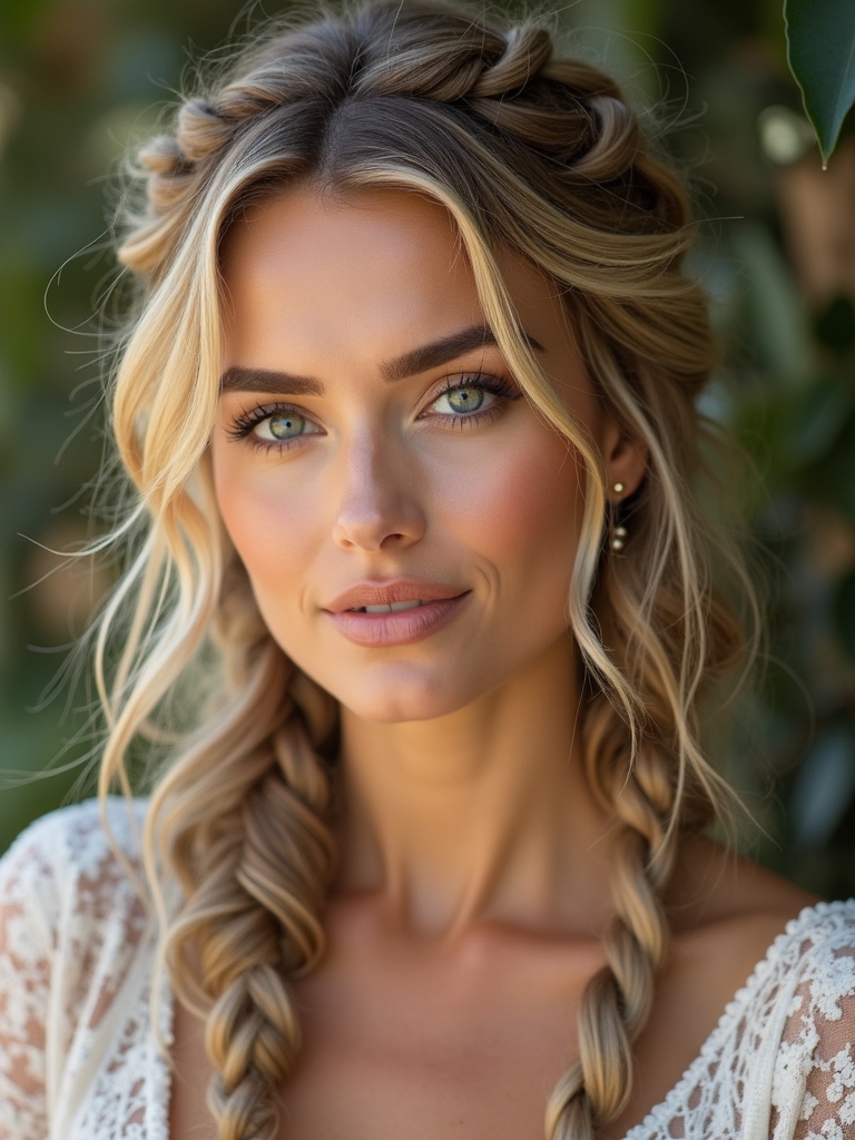effortless charm with braids