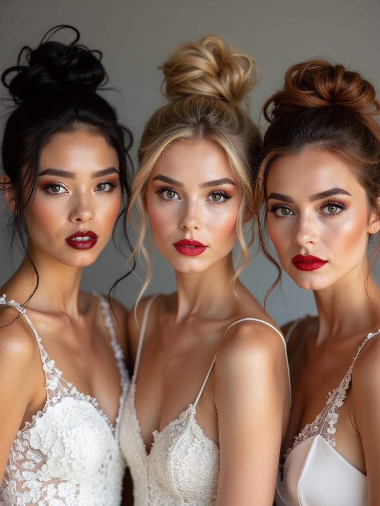 effortless chic messy bun