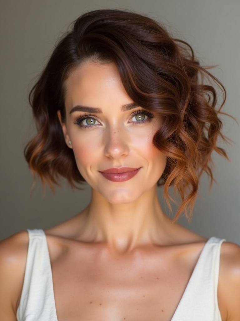 effortless glowing soft curls