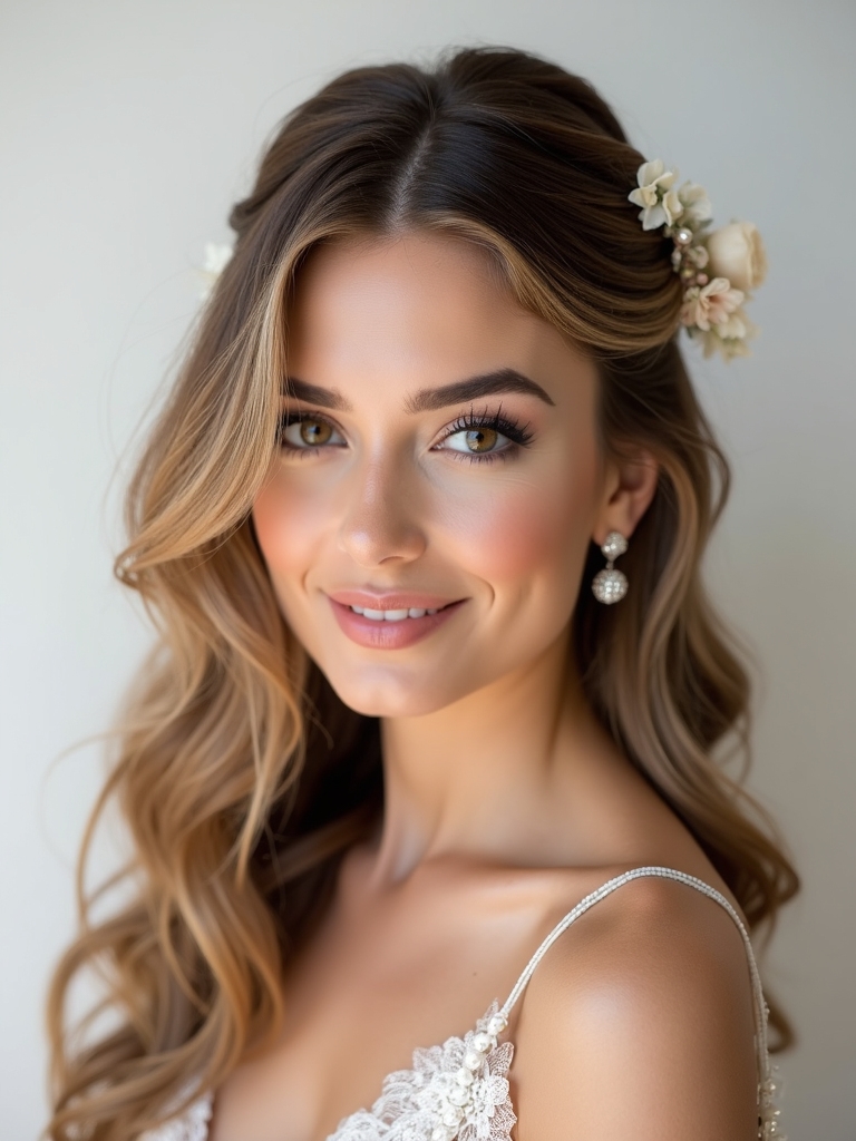effortless half up hairstyles