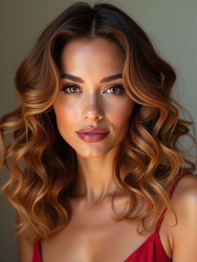 effortless halo curls look