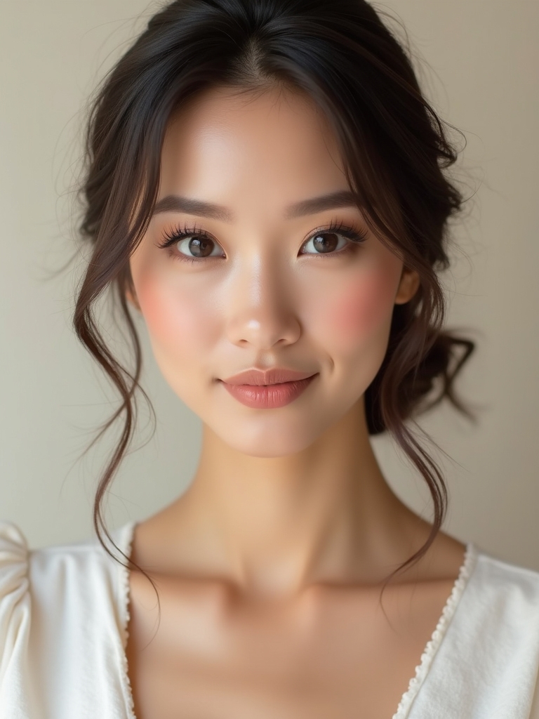 effortless luminous bridesmaid beauty