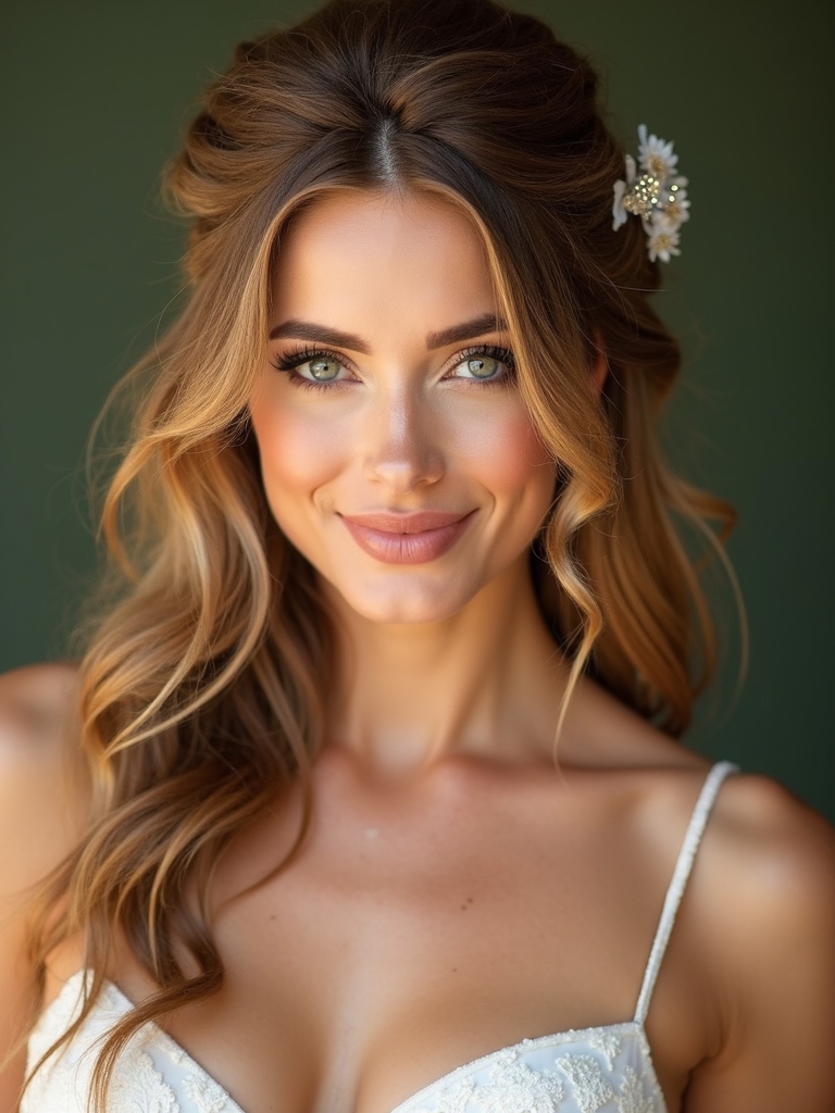 effortless mermaid wave hairstyle