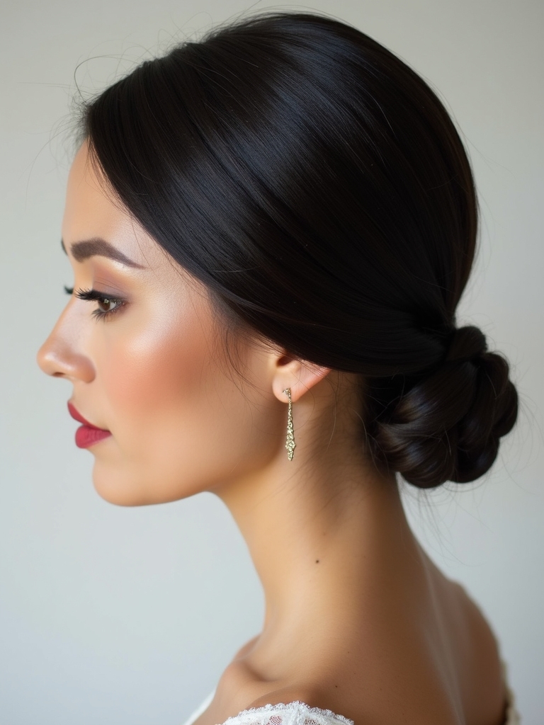 effortless modern ponytail elegance