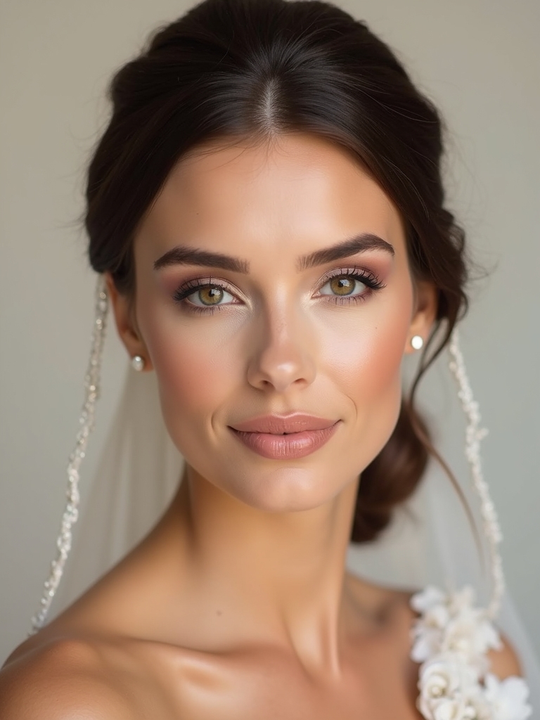 effortless natural bridal elegance