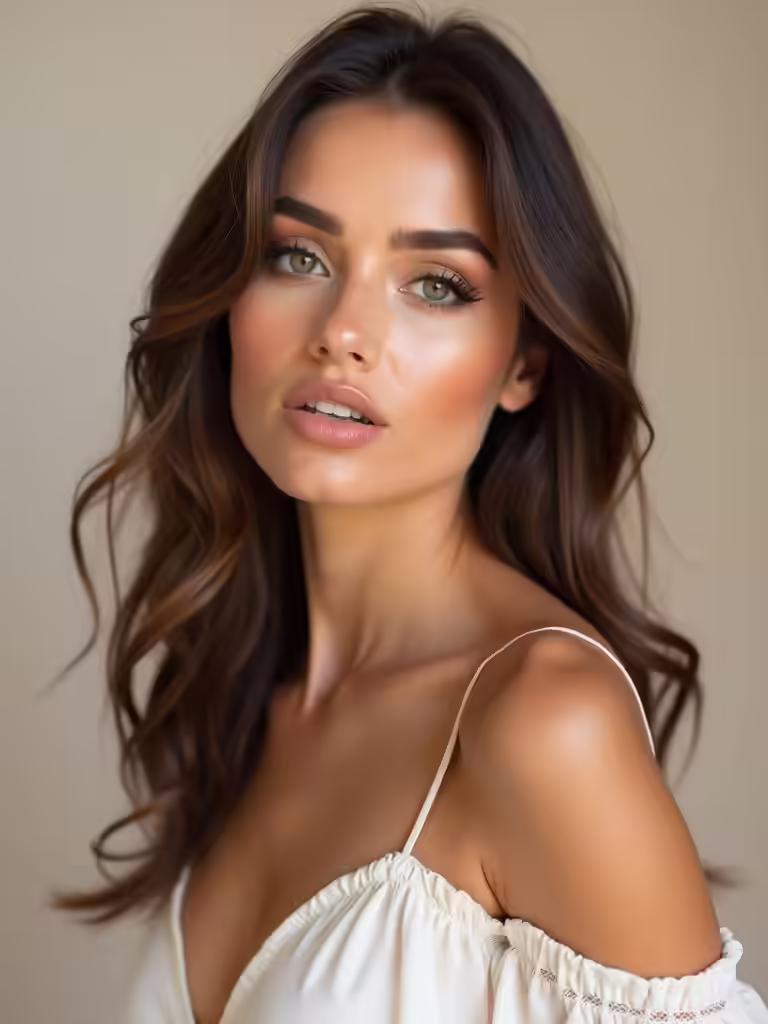 effortless radiant bridal beauty