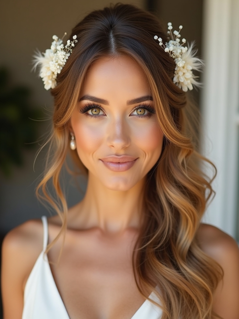 effortless romantic boho hairstyles