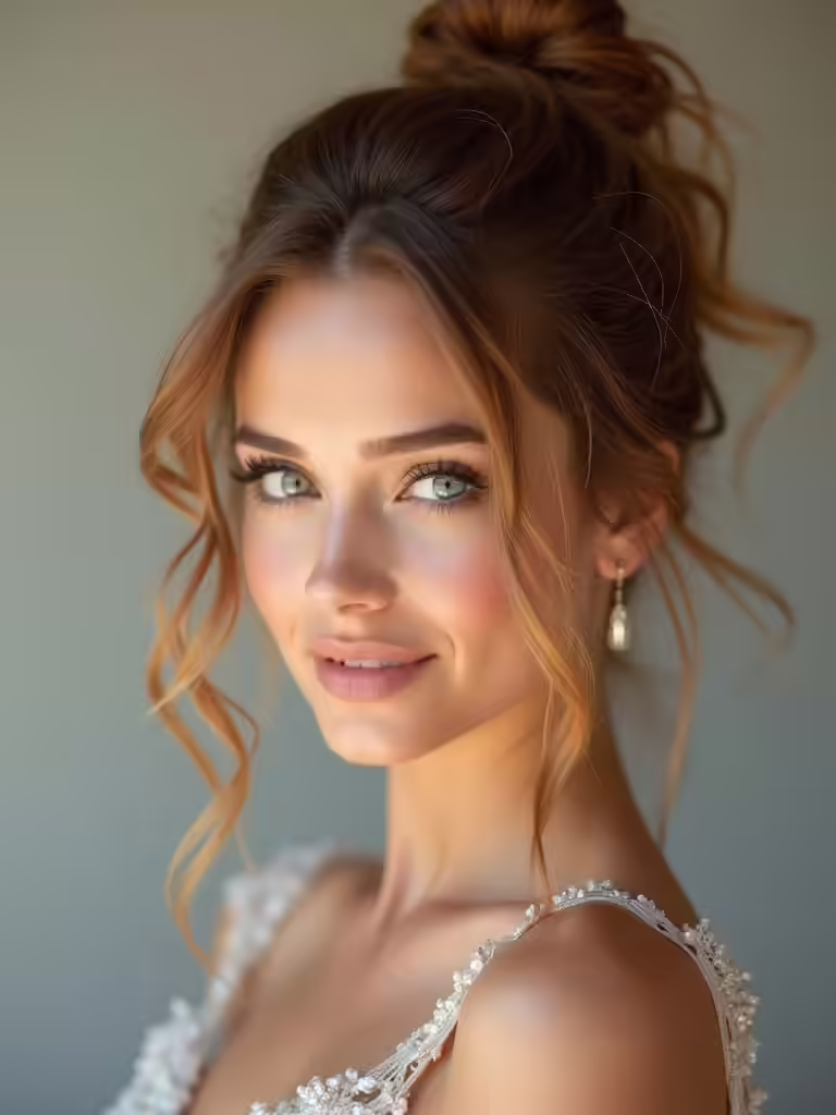 effortless structured messy bun