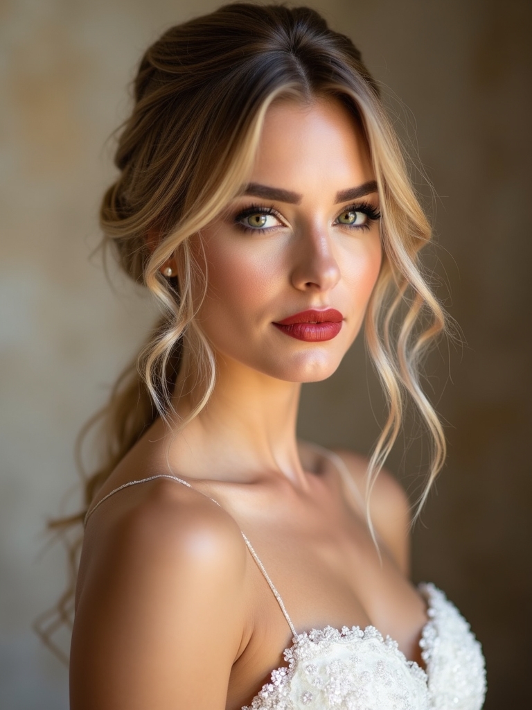 effortless textured ponytail elegance