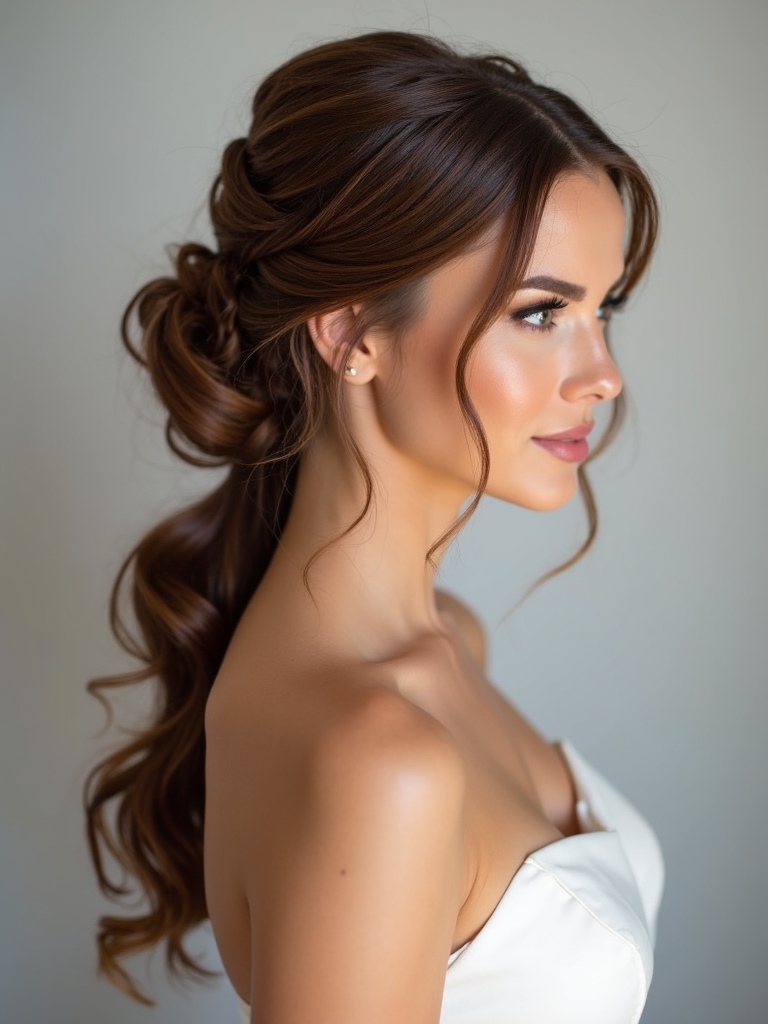 effortless twisted knot hairstyle