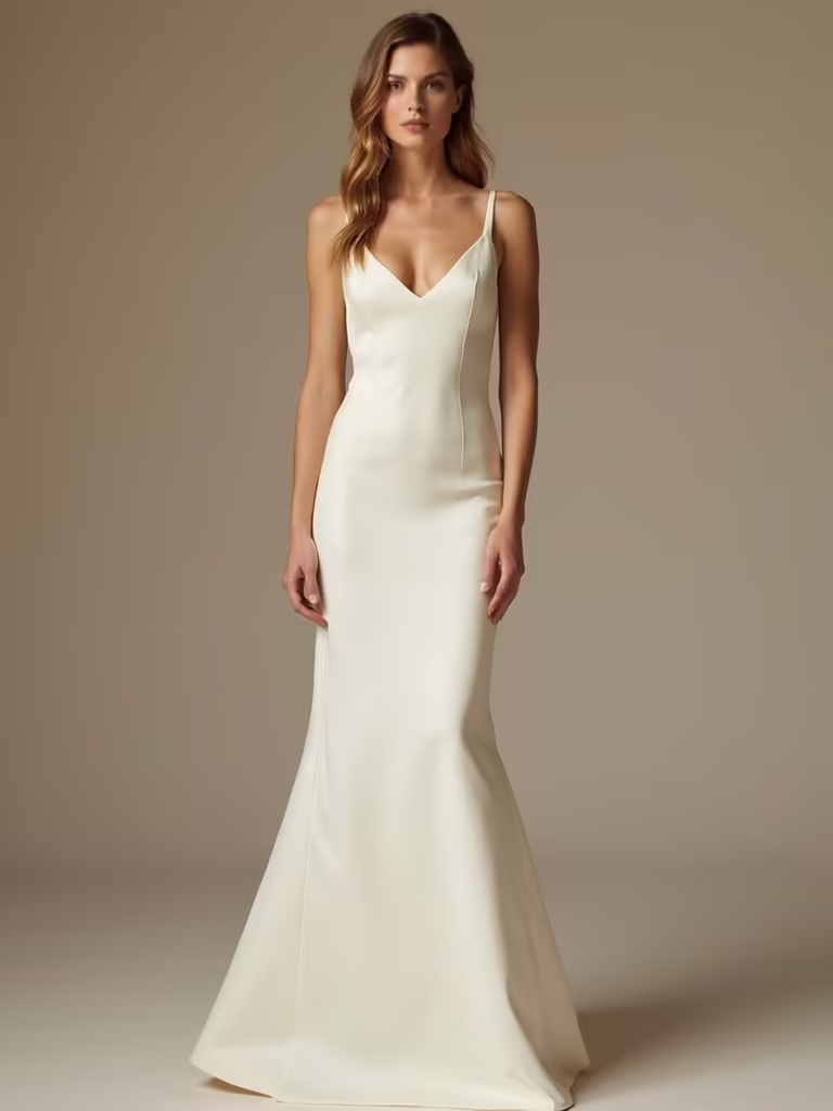 effortlessly elegant bridal simplicity