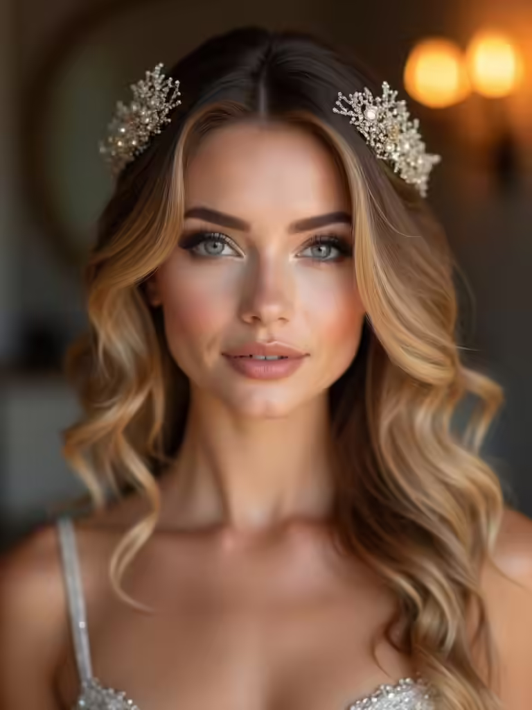 effortlessly romantic hairstyle idea