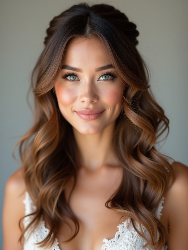 effortlessly voluminous romantic hairstyle