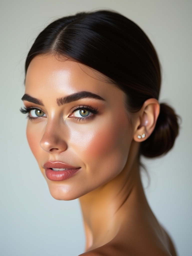 elegant all day chignon style