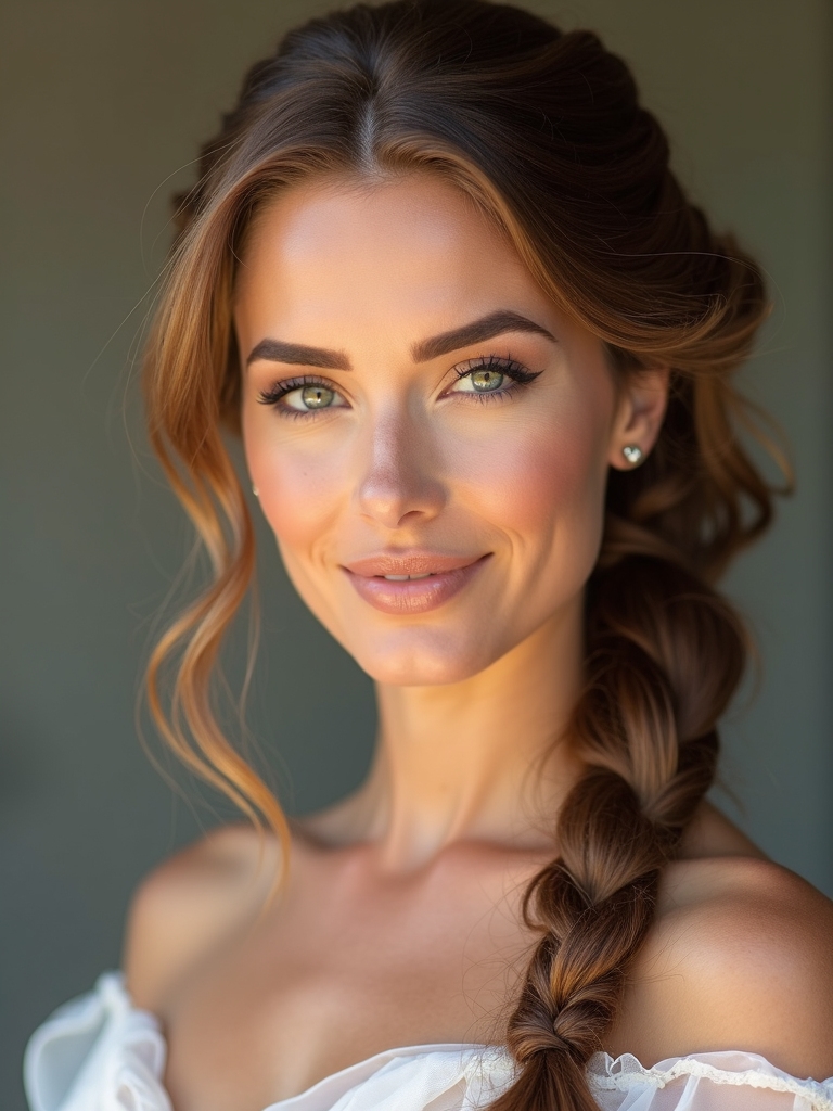elegant braided bridal options