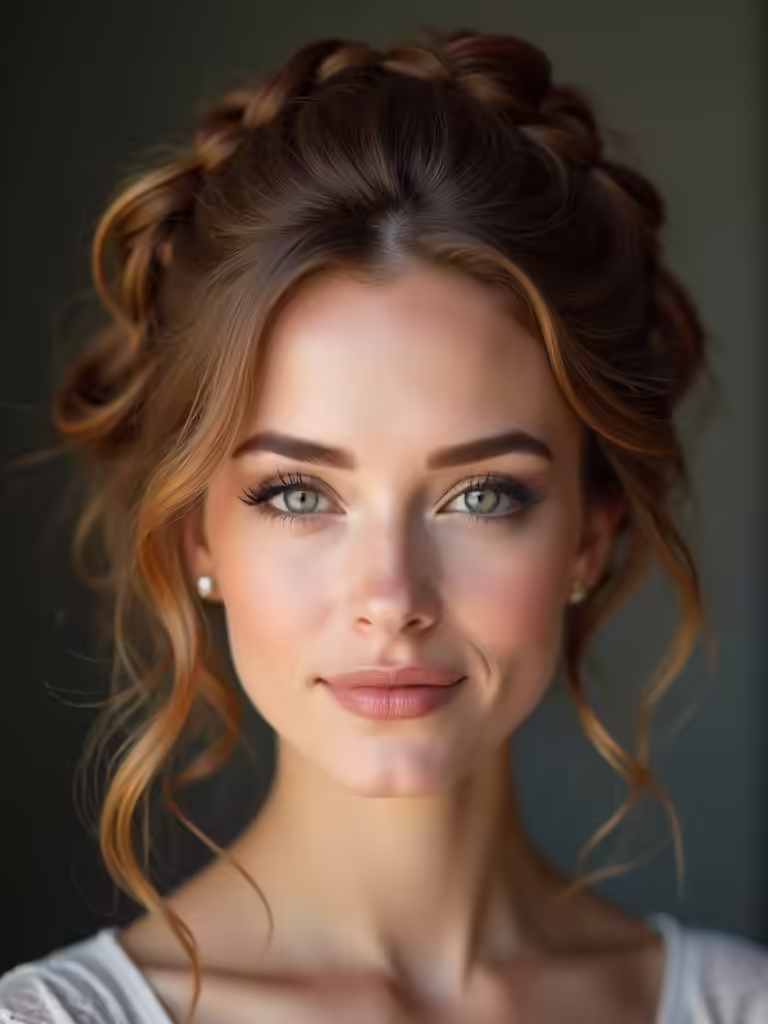 elegant braided updos enhance