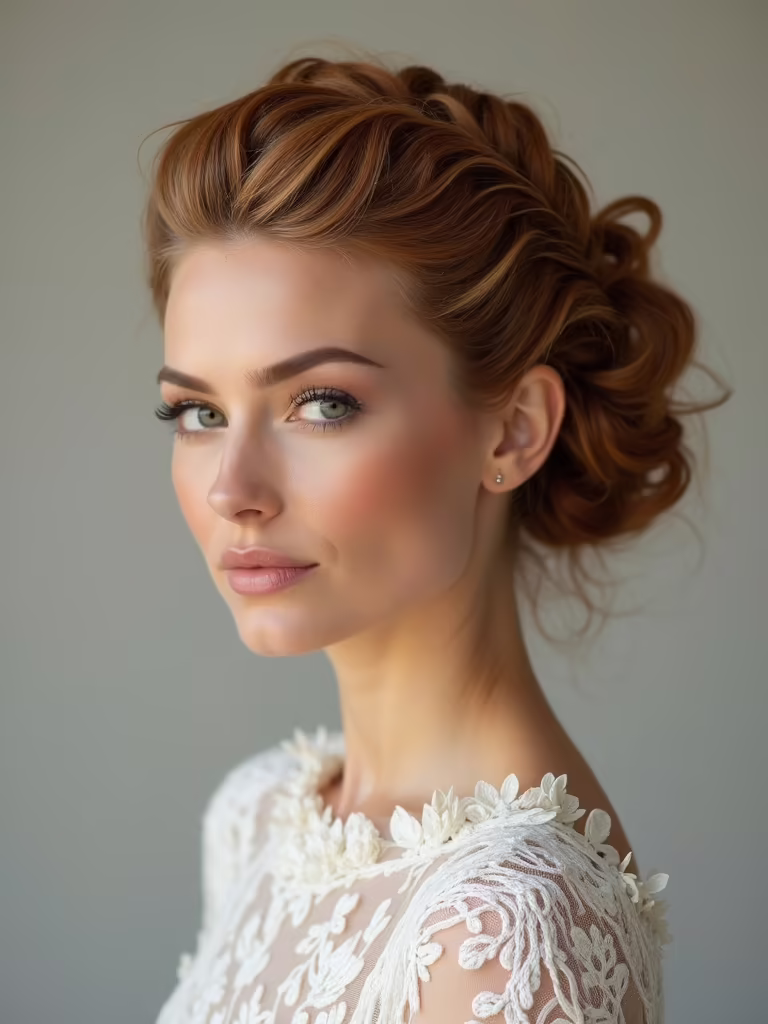 elegant braids for weddings