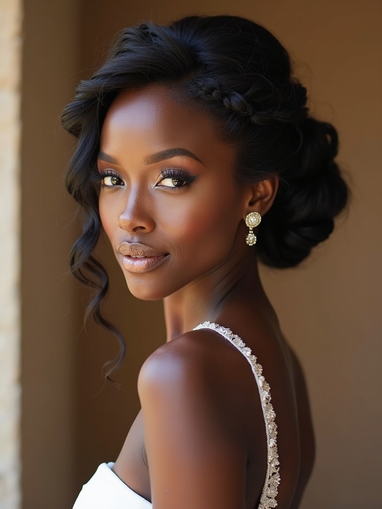 elegant bridal braided hairstyles