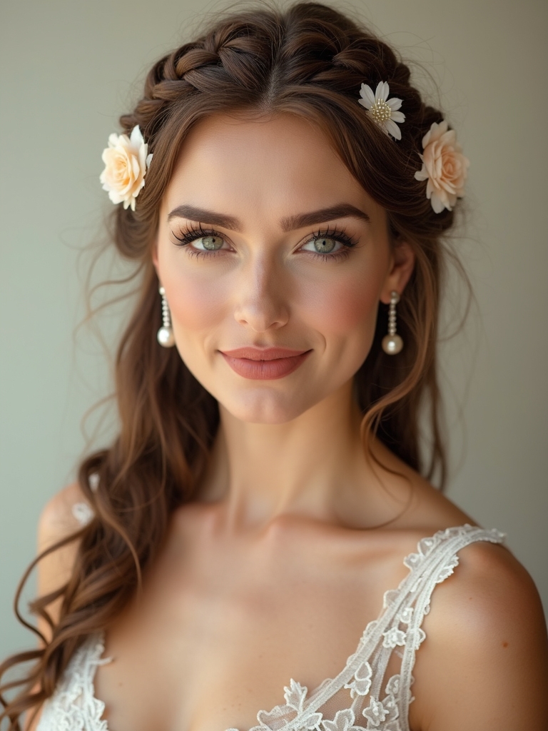 elegant bridal hair accessories
