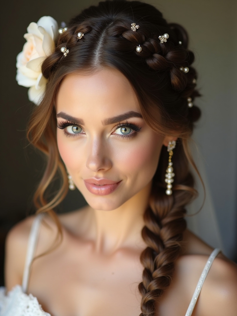 elegant bridal hair accessories