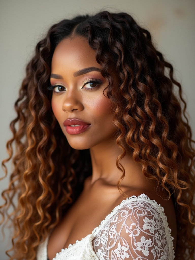 elegant bridal locs styles
