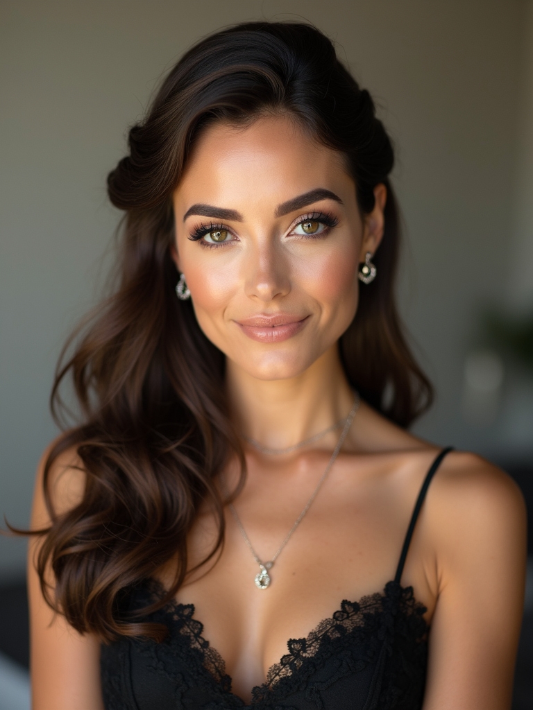 elegant bridesmaid hairstyles ideas