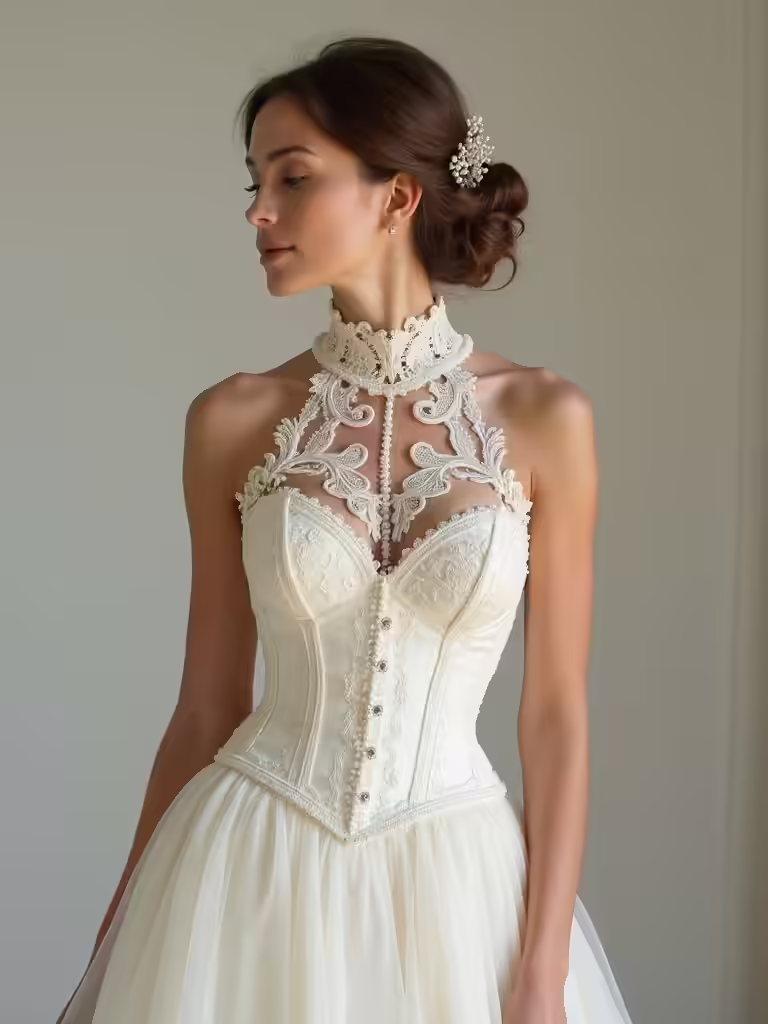 elegant corset dress styles