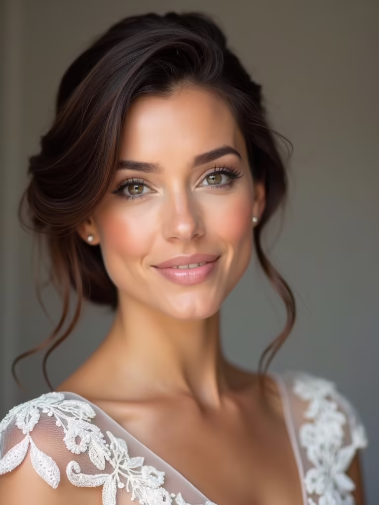 elegant hairstyles for bridesmaids