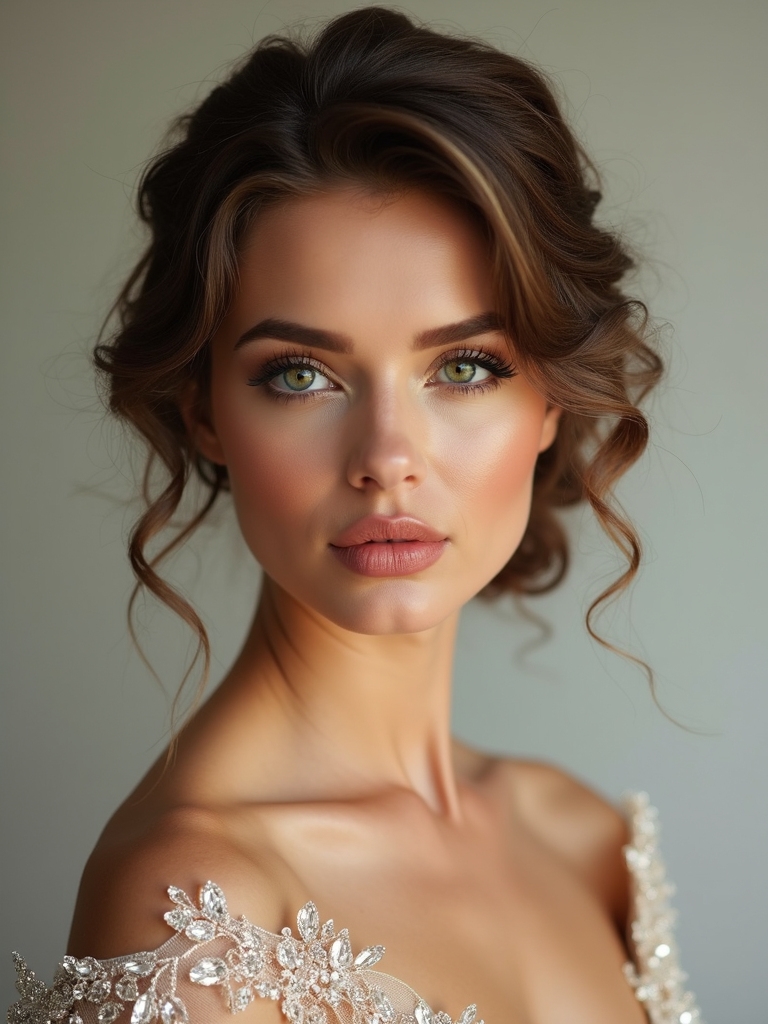 elegant hairstyles for engagements