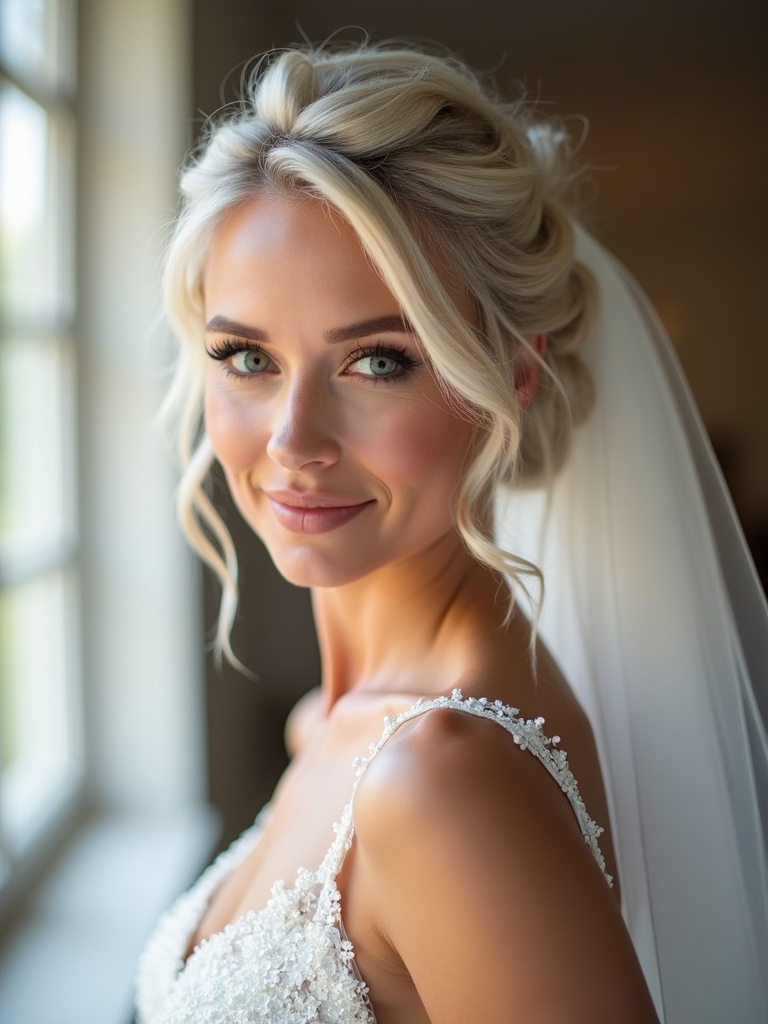 elegant lightweight classic updos