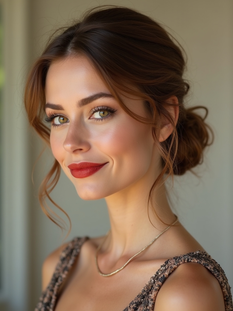 elegant low bun tutorial