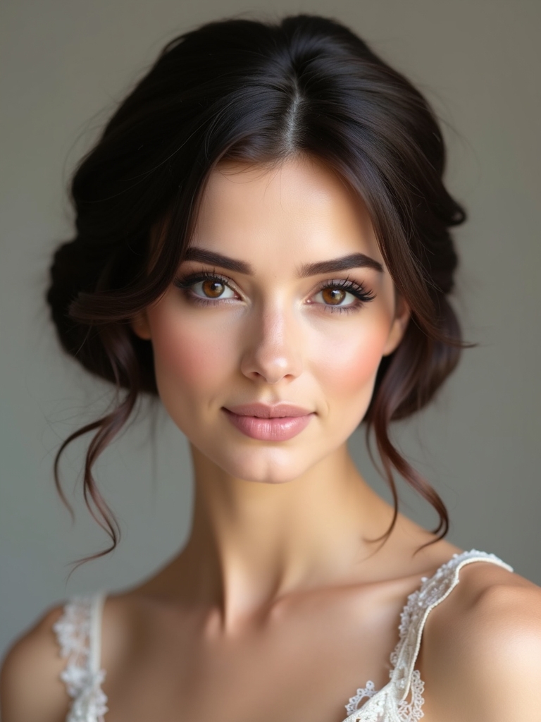 elegant low buns styling
