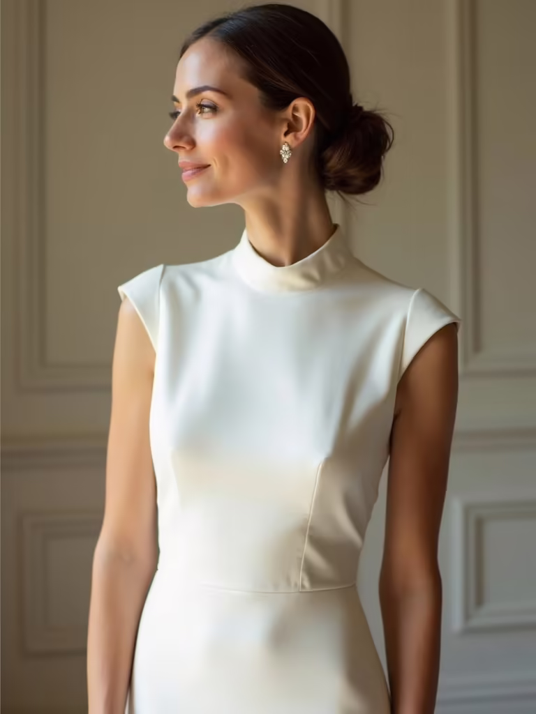 elegant minimalist wedding dresses