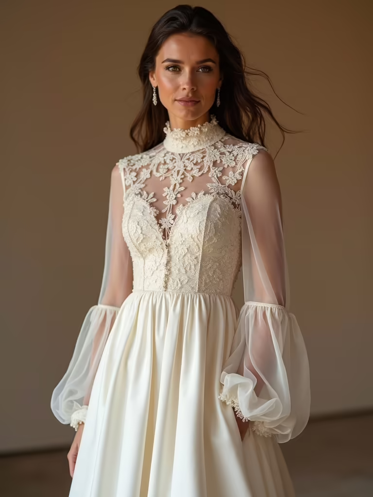 elegant modest wedding dresses