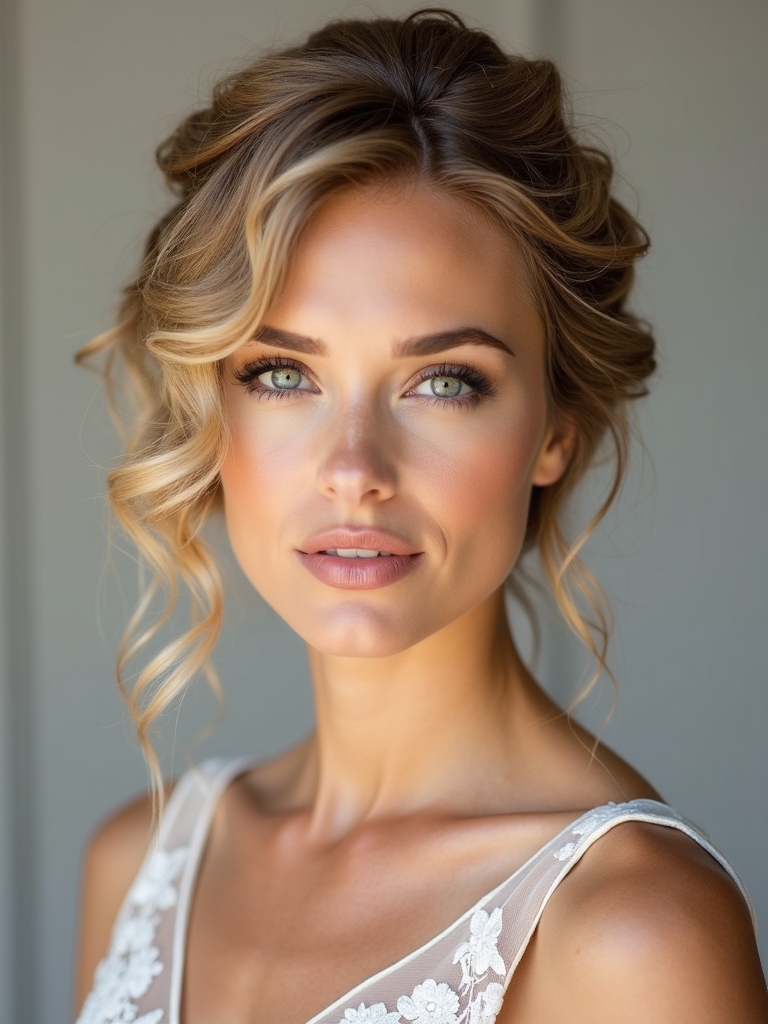 elegant practical bridesmaid updos