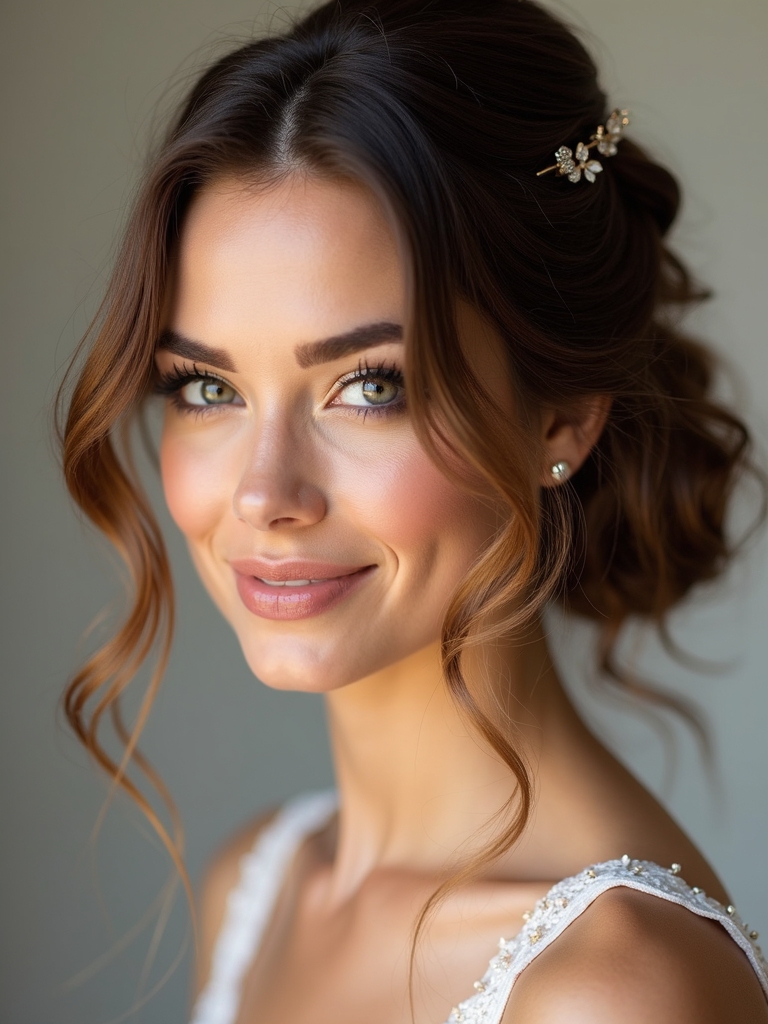 elegant secure camera ready updos
